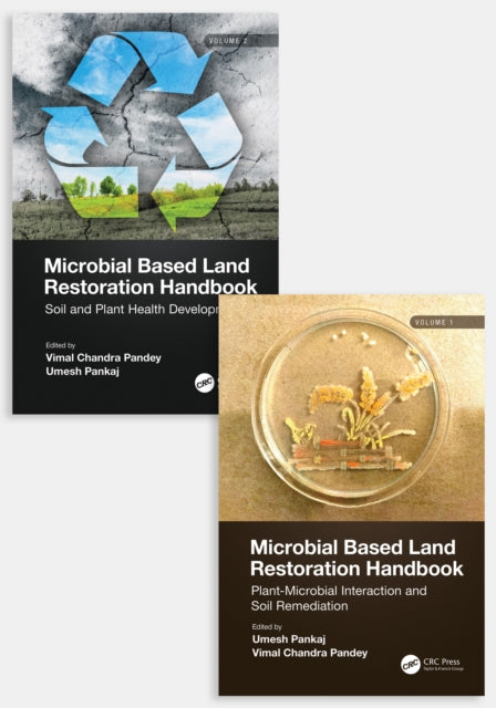 Book cover of: Microbial Based Land Restoration Handbook, Two Volume Set