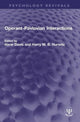 Book cover of: Operant-Pavlovian Interactions. By: Hank Davis