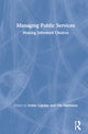 Book cover of: Managing Public Services. By: Irvine Lapsley