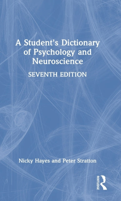 Book cover of: Student's Dictionary of Psychology and Neuroscience