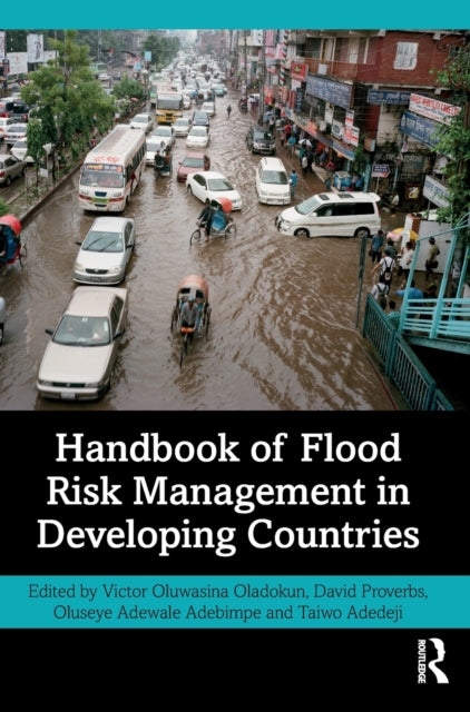 Book cover of: Handbook of Flood Risk Management in Developing Countries. By: Taiwo Adedeji