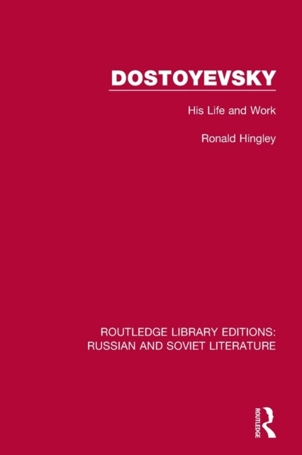 Book cover of: Dostoyevsky. By: Ronald Hingley
