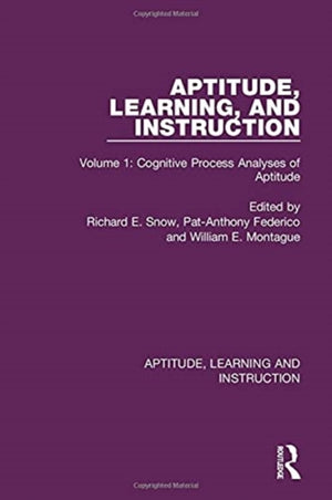Aptitude, Learning, and Instruction