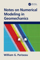 Book cover of: Notes on Numerical Modeling in Geomechanics