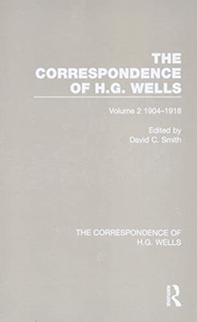 Book cover of: Correspondence of H.G. Wells. By: David C. Smith