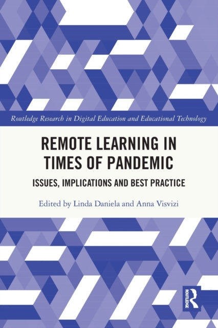 Book cover of: Remote Learning in Times of Pandemic. By: Linda Daniela