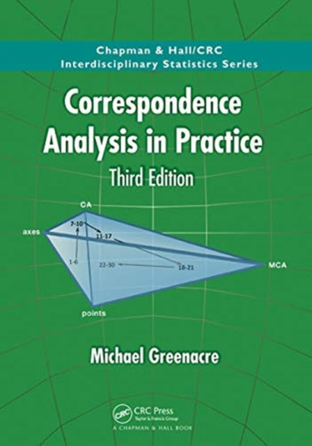 Book cover of: Correspondence Analysis in Practice. By: Michael J. Greenacre