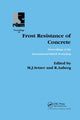 Book cover of: Frost Resistance of Concrete. By: Rainer Auberg