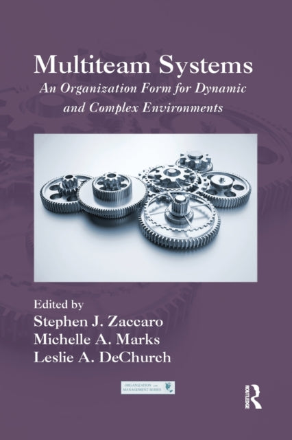 Book cover of: Multiteam Systems. By: Stephen J. Zaccaro