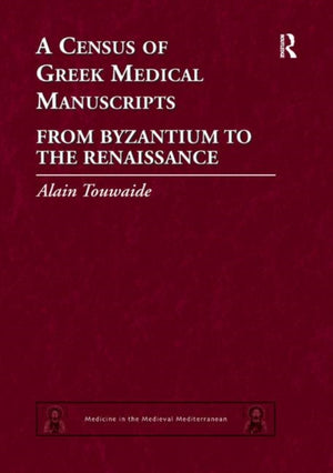 A Census of Greek Medical Manuscripts