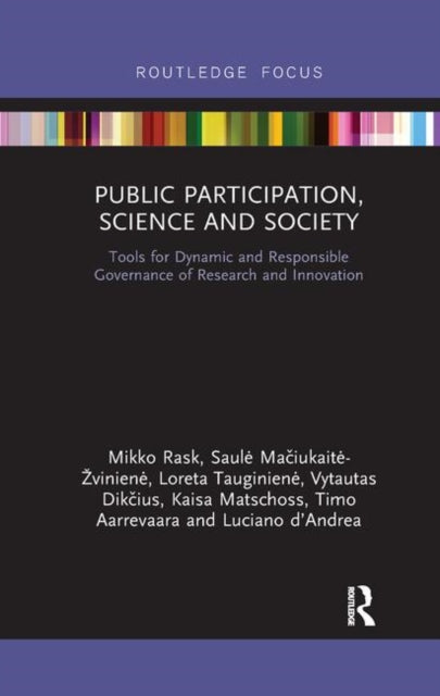 Book cover of: Public Participation, Science and Society. By: Mikko Rask