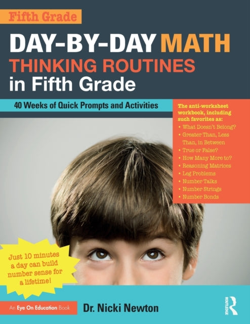 Book cover of: Day-by-Day Math Thinking Routines in Fifth Grade. By: Nicki Newton