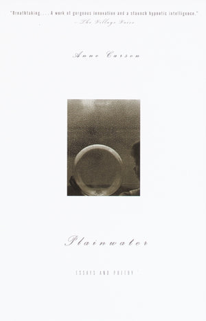 Plainwater, Essays and Poetry