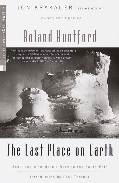 Book cover of: Last Place on Earth. By: Roland Huntford