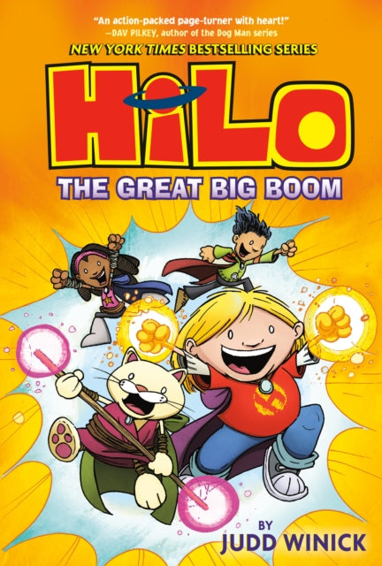Book cover of: Hilo 3. By: Judd Winick