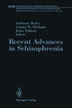 Book cover of: Recent Advances in Schizophrenia