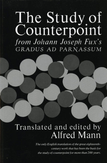 Book cover of: Study of Counterpoint. By: John J. Fux