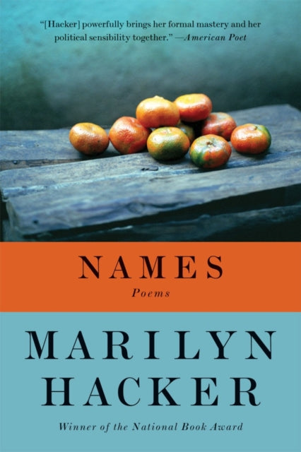 Book cover of: Names. By: Marilyn Hacker