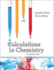 Book cover of: Calculations in Chemistry. By: Donald J. Dahm