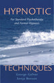 Book cover of: Hypnotic Techniques. By: George Gafner