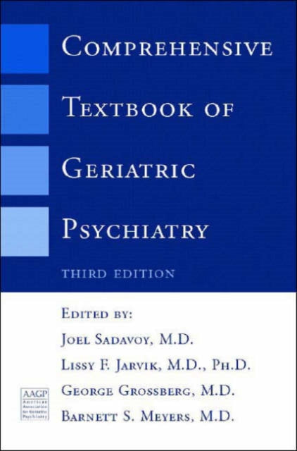 Book cover of: Comprehensive Textbook of Geriatric Psychiatry. By: George T. Grossberg