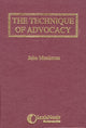Book cover of: Munkman: The Technique of Advocacy. By: John Munkman LLB