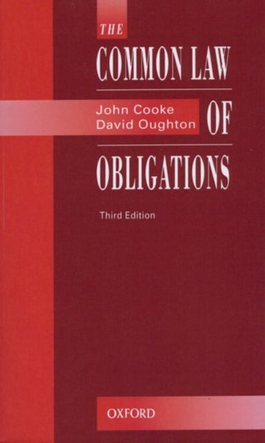 The Common Law of Obligations