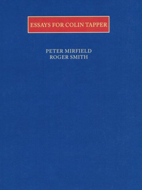 Book cover of: Essays for Colin Tapper