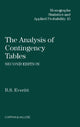 Book cover of: Analysis of Contingency Tables