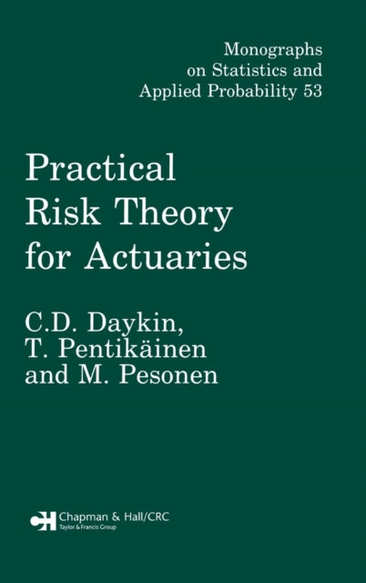 Book cover of: Practical Risk Theory for Actuaries
