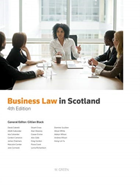 Book cover of: Business Law in Scotland