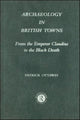 Book cover of: Archaeology in British Towns