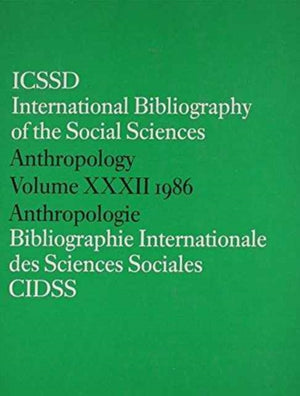 IBSS: Anthropology: 1986 Vol 32