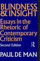 Book cover of: Blindness and Insight
