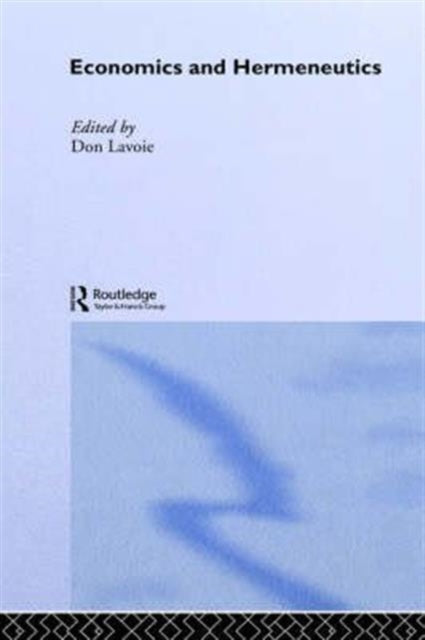 Book cover of: Economics and Hermeneutics