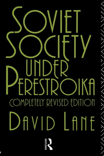 Book cover of: Soviet Society Under Perestroika