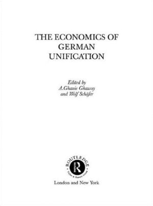 The Economics of German Unification
