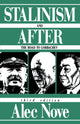 Book cover of: Stalinism and After. By: Nove, Alec.