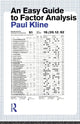 Book cover of: Easy Guide to Factor Analysis. By: Paul Kline