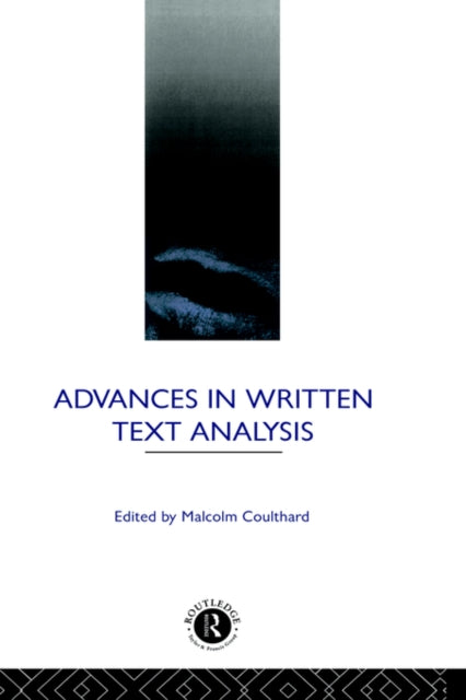 Book cover of: Advances in Written Text Analysis