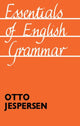 Book cover of: Essentials of English Grammar