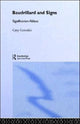 Book cover of: Baudrillard and Signs