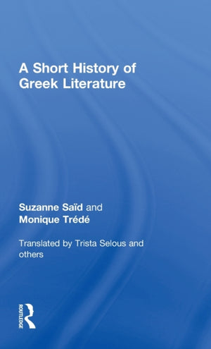 A Short History of Greek Literature