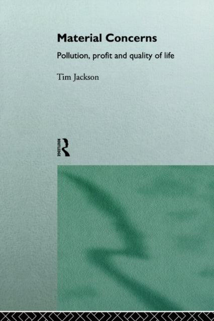 Book cover of: Material Concerns