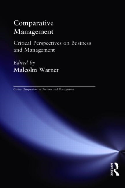 Book cover of: Comparative Management. By: Malcolm Warner