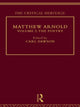 Book cover of: Matthew Arnold. By: Carl Dawson