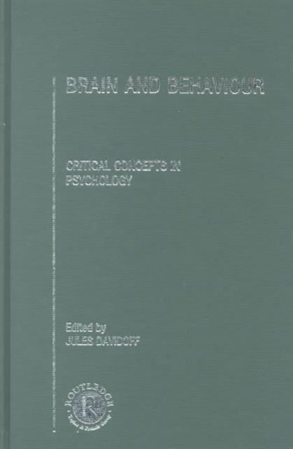 Book cover of: Brain and Behaviour. By: Jules Davidoff