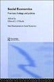 Book cover of: Social Economics. By: Edward O'boyle