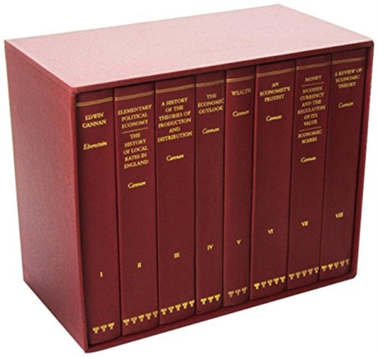 Book cover of: Collected Works of Edwin Cannan. By: Alan Ebenstein