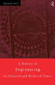 Book cover of: History of Engineering in Classical and Medieval Times